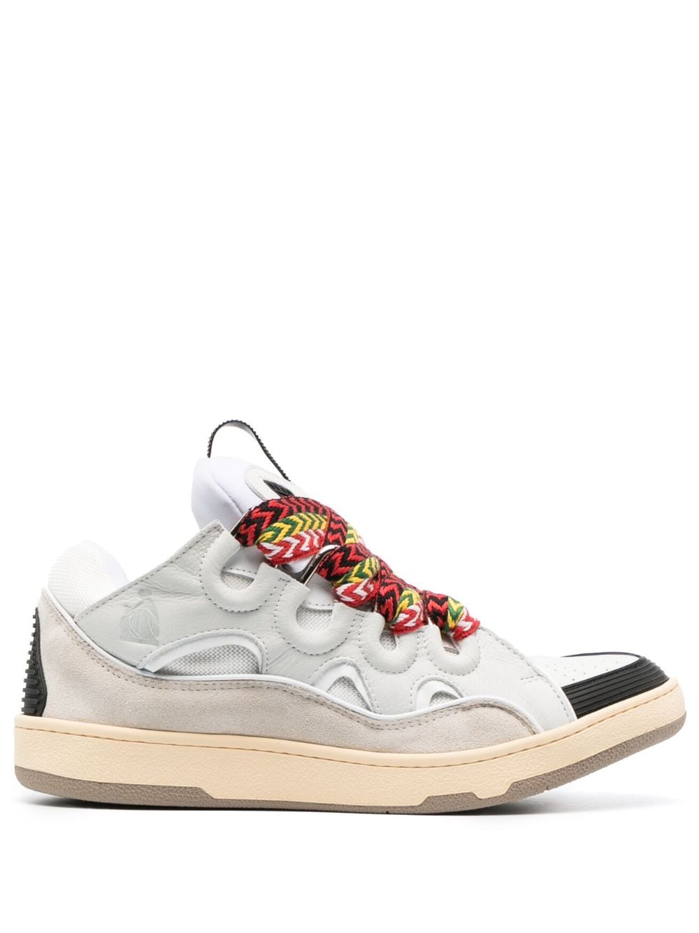 Lanvin LEATHER CURB SNEAKERS(Replica)