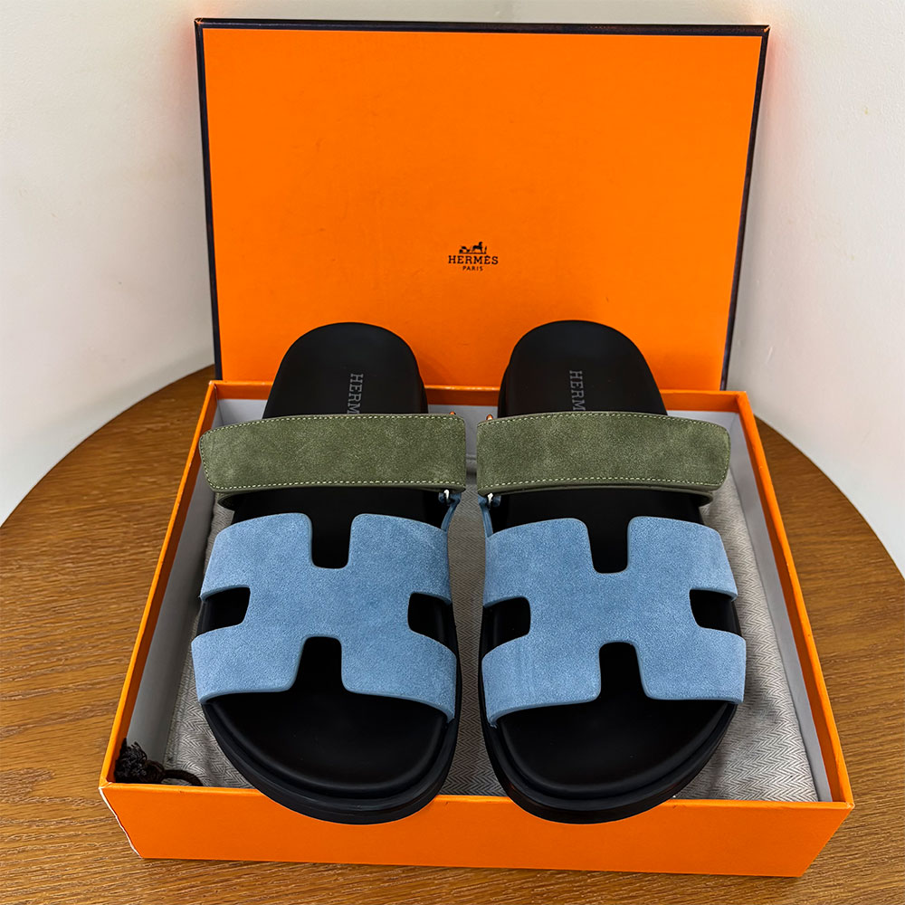 Hermès Chypre leather sandals （Replica）