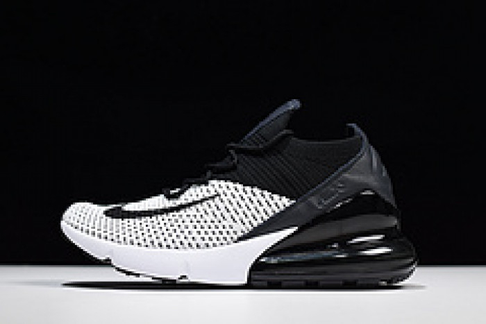 NIKE AIR MAX 270 FLYKNIT WHITE/BLACK AO1023-100