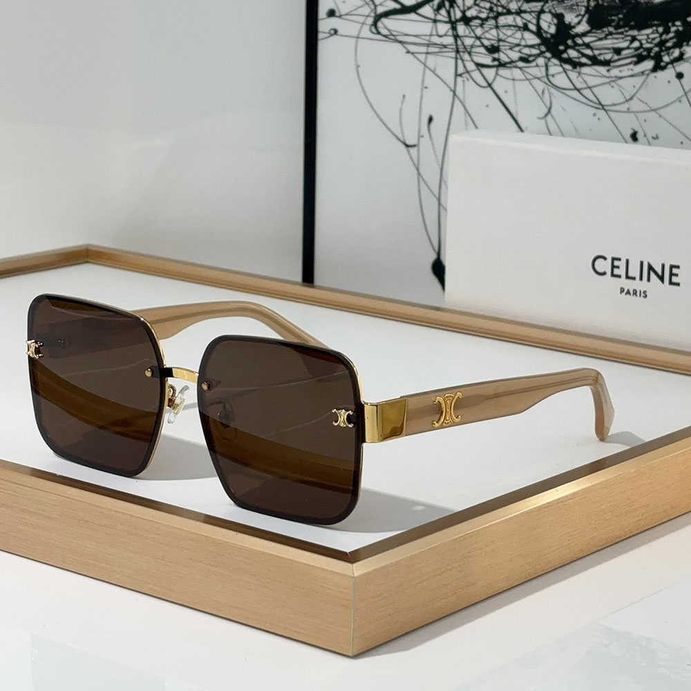 Celine  Recycle Metal frame  sunglasses Top quality （Replica）