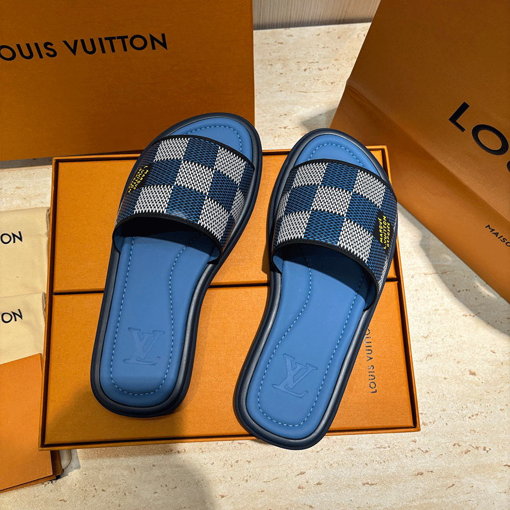 Louis Vuitton L Mule Sandals(Replica)