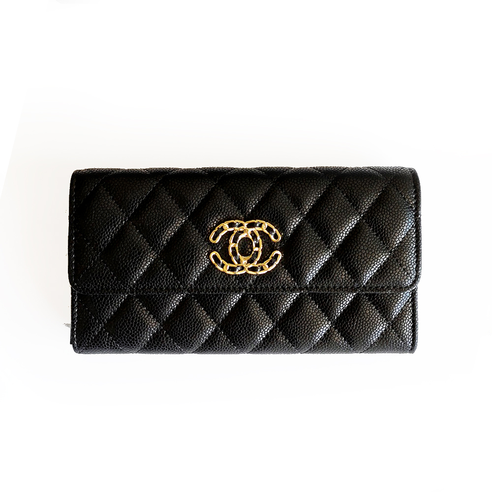 Chanel Hollow logo buckle wallet(Replica)