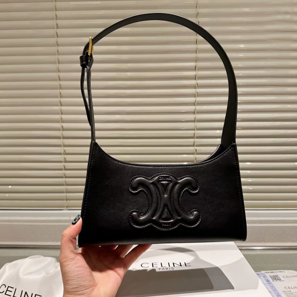 Celine Cuir Triomphe Relief Handbag(Replica)