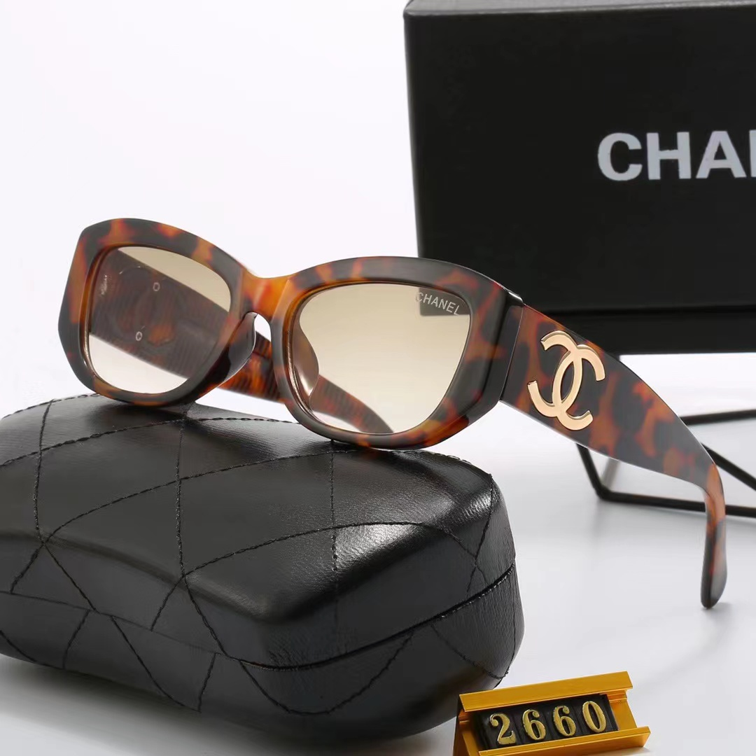 Chanel Fashion Sunglasses Top quality （Replica）