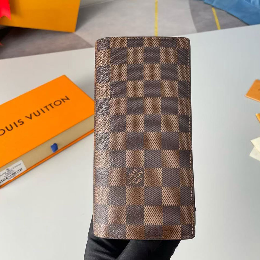 Louis Vuitton Wallets Brazza N60017 Brown