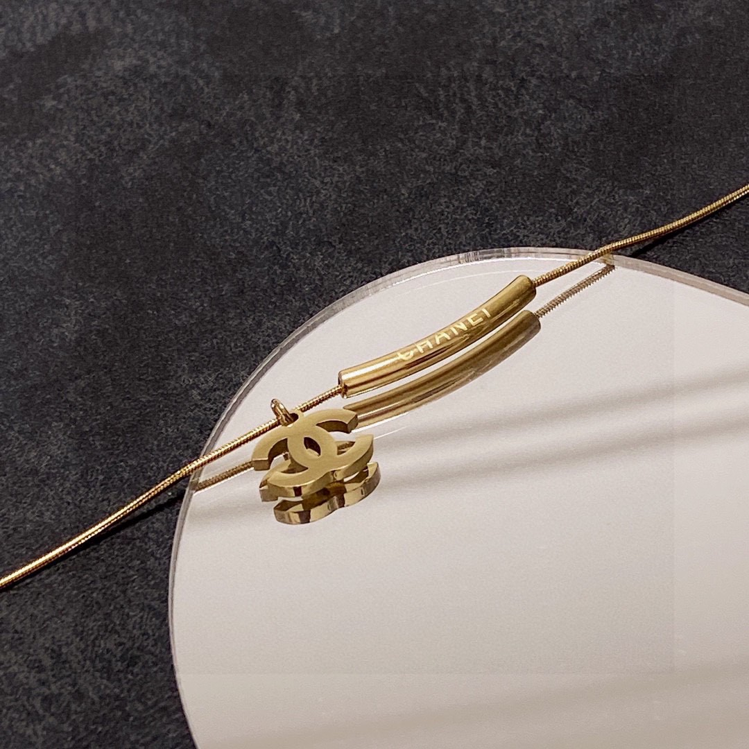 Chanel Double C Necklace