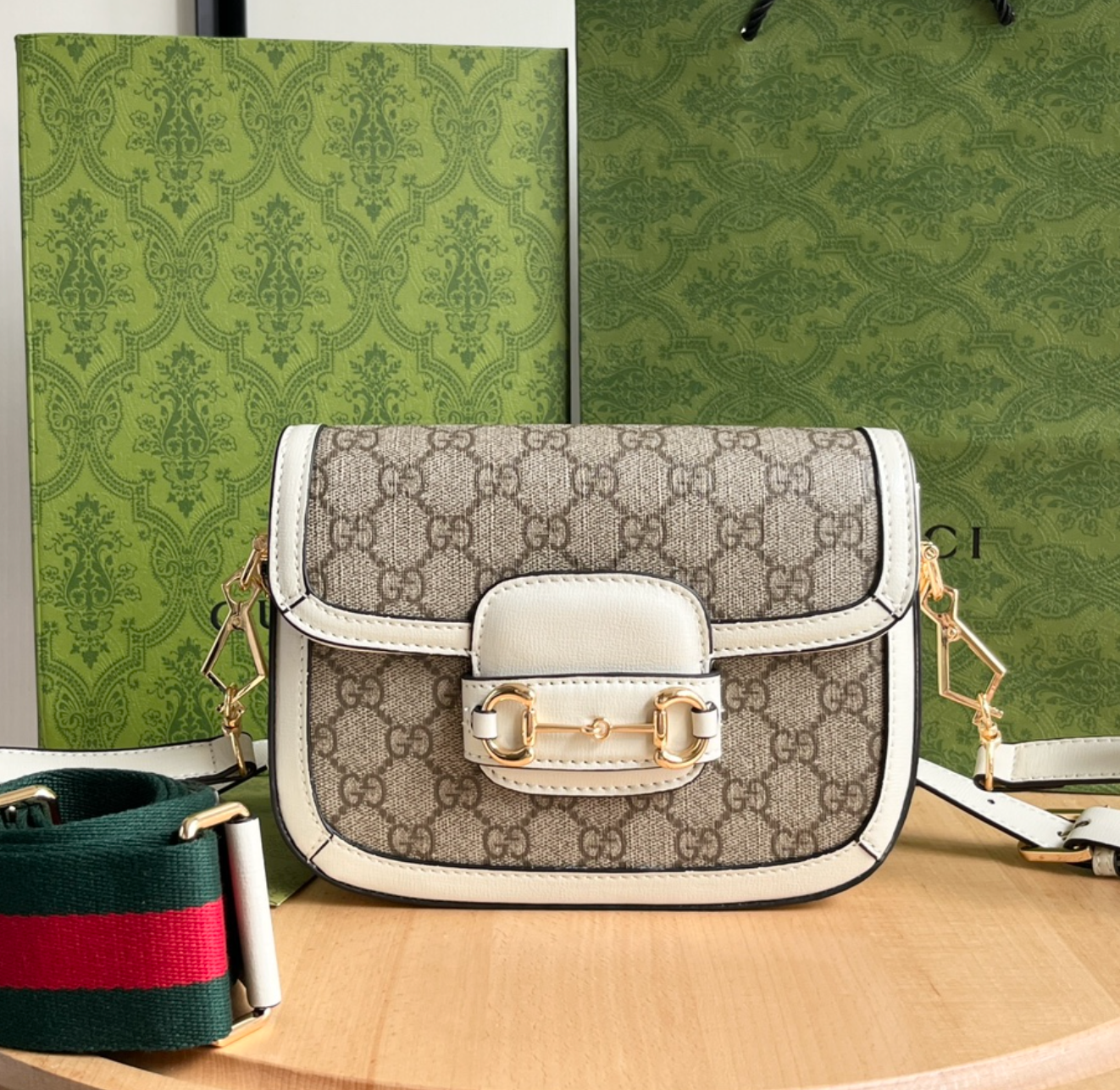GUCCI 1955 Horsebit Shoulder Bag Mini(Replica)