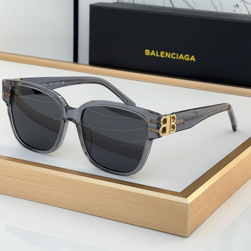 Balenciaga Retro trend Plate Frame sunglasses Top quality (Replica)