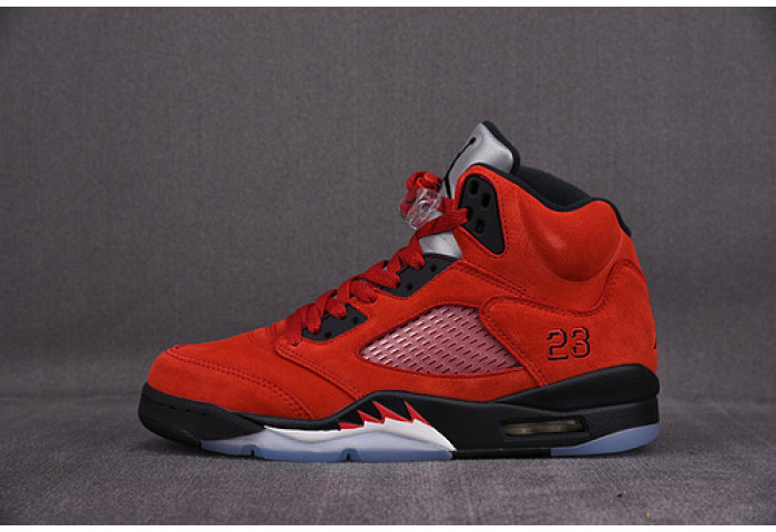 Air Jordan 5 Raging Bull 2021 Red Suede DD0587-600