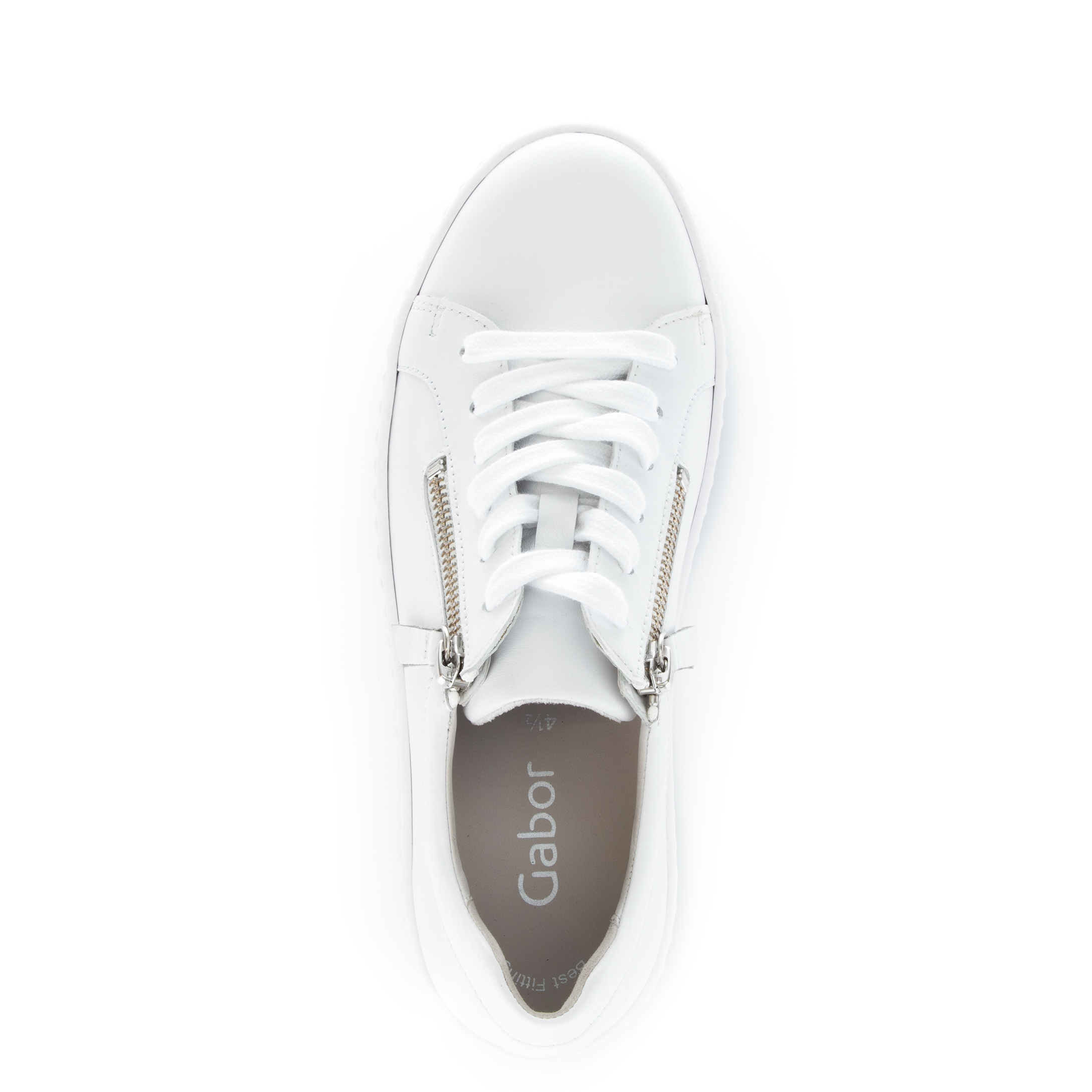 23.200 - DOUBLE-ZIP PLATFORM SNEAKER