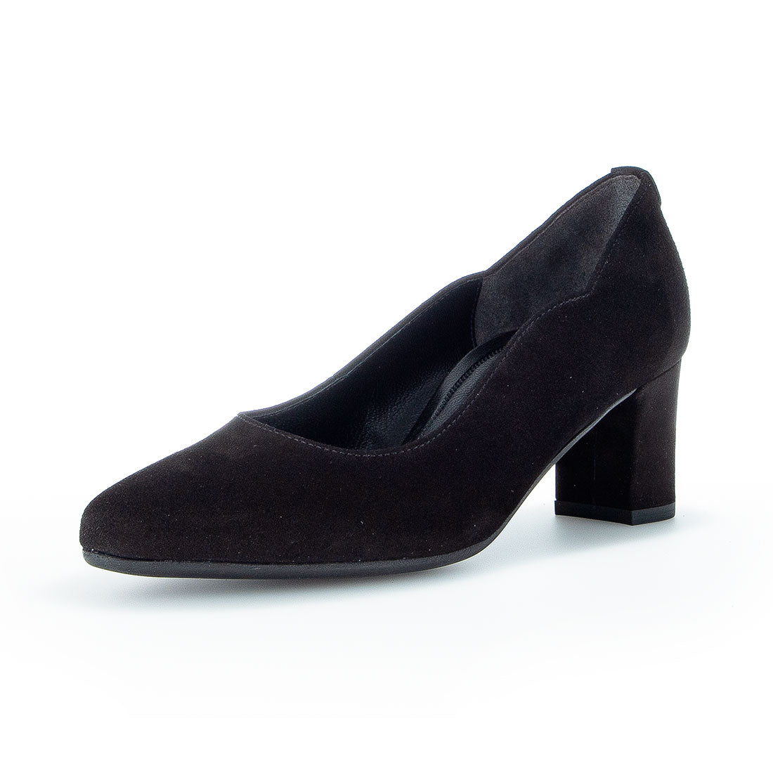 GABOR Black suede shoes,