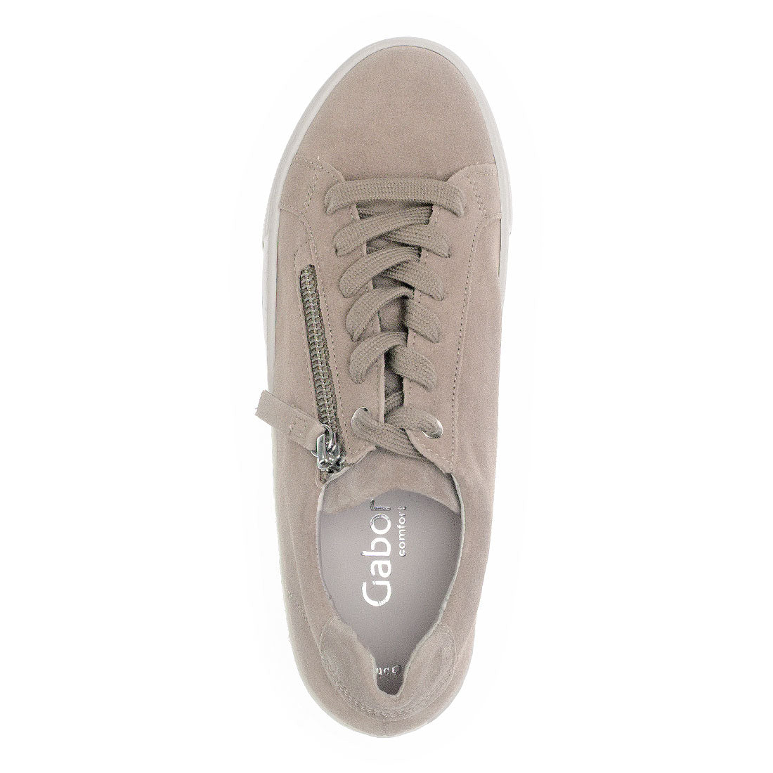 GABOR Sand suede sneaker,