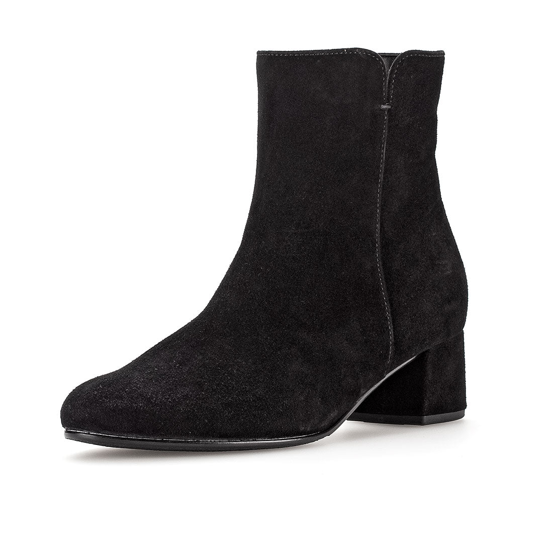 GABOR Black suede boot,