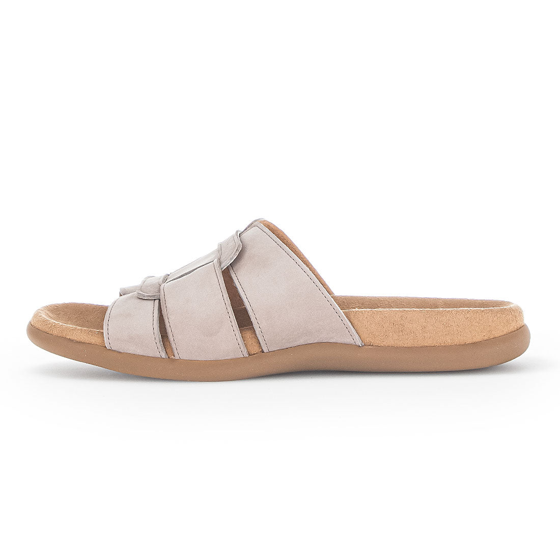 GABOR Beige nubuck sandal,