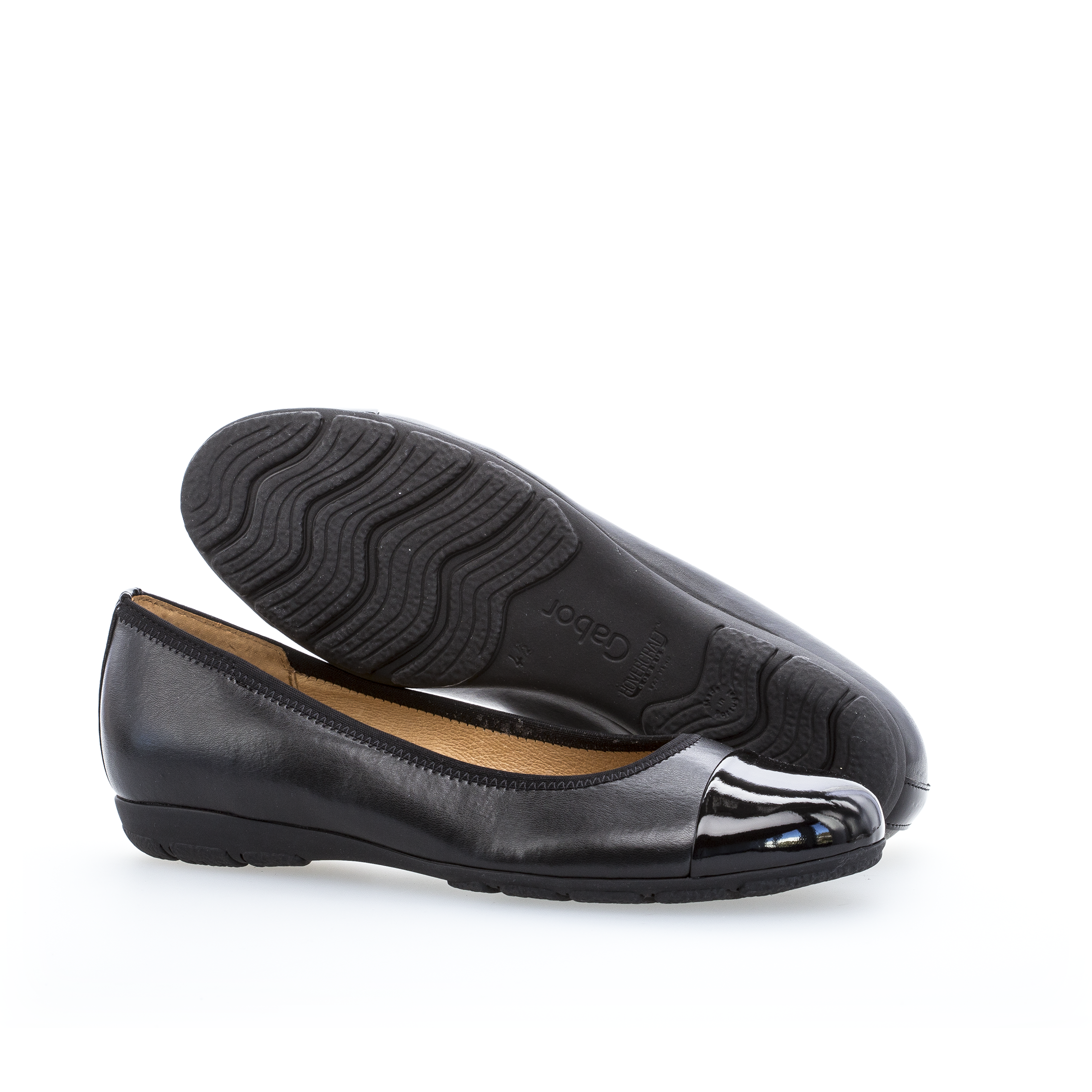 24.161 - CAP TOE BALLET FLAT
