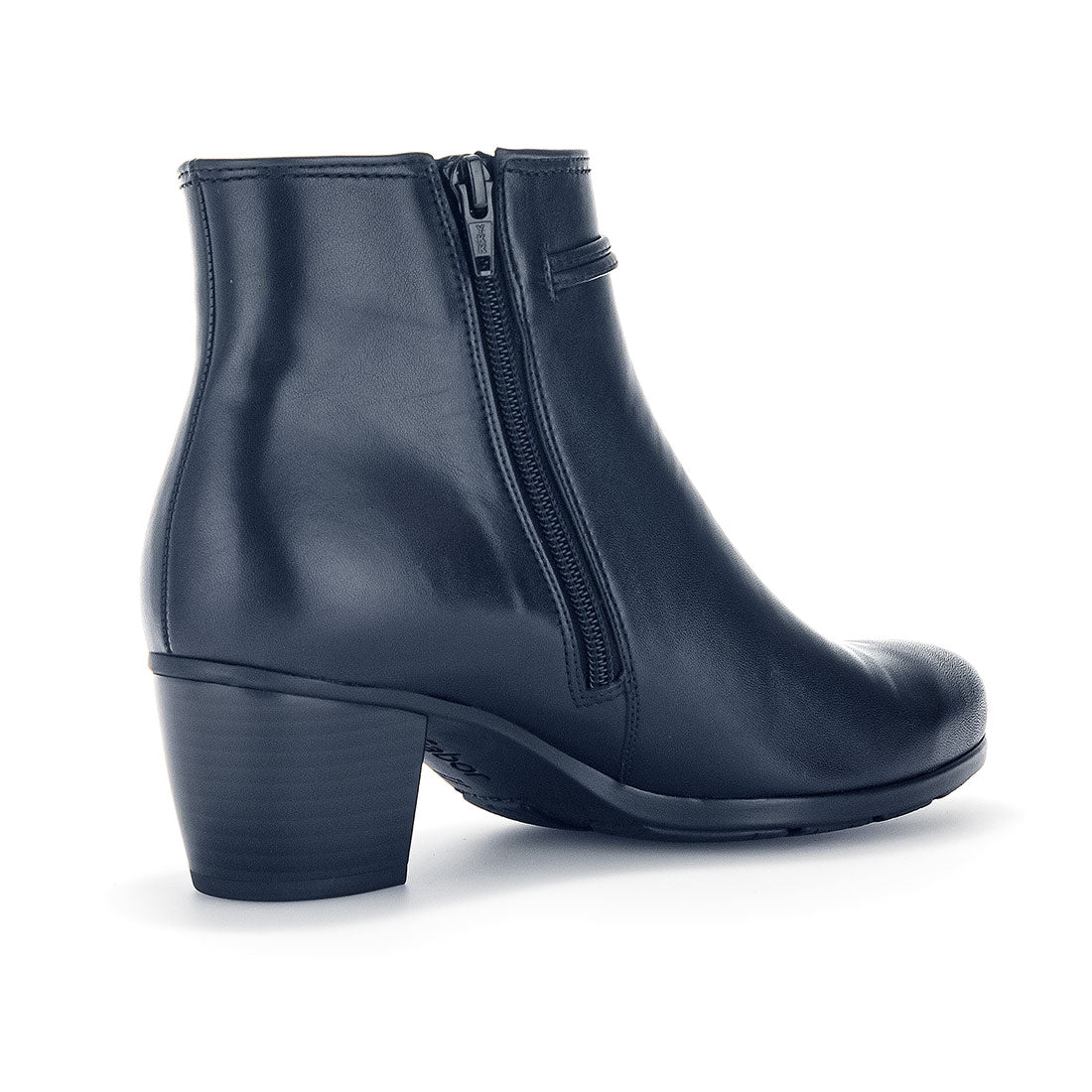 GABOR Dark blue leather with decorative cord,