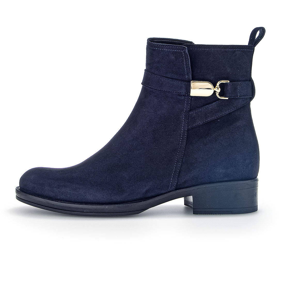 GABOR Atlantik suede with gold buckle,