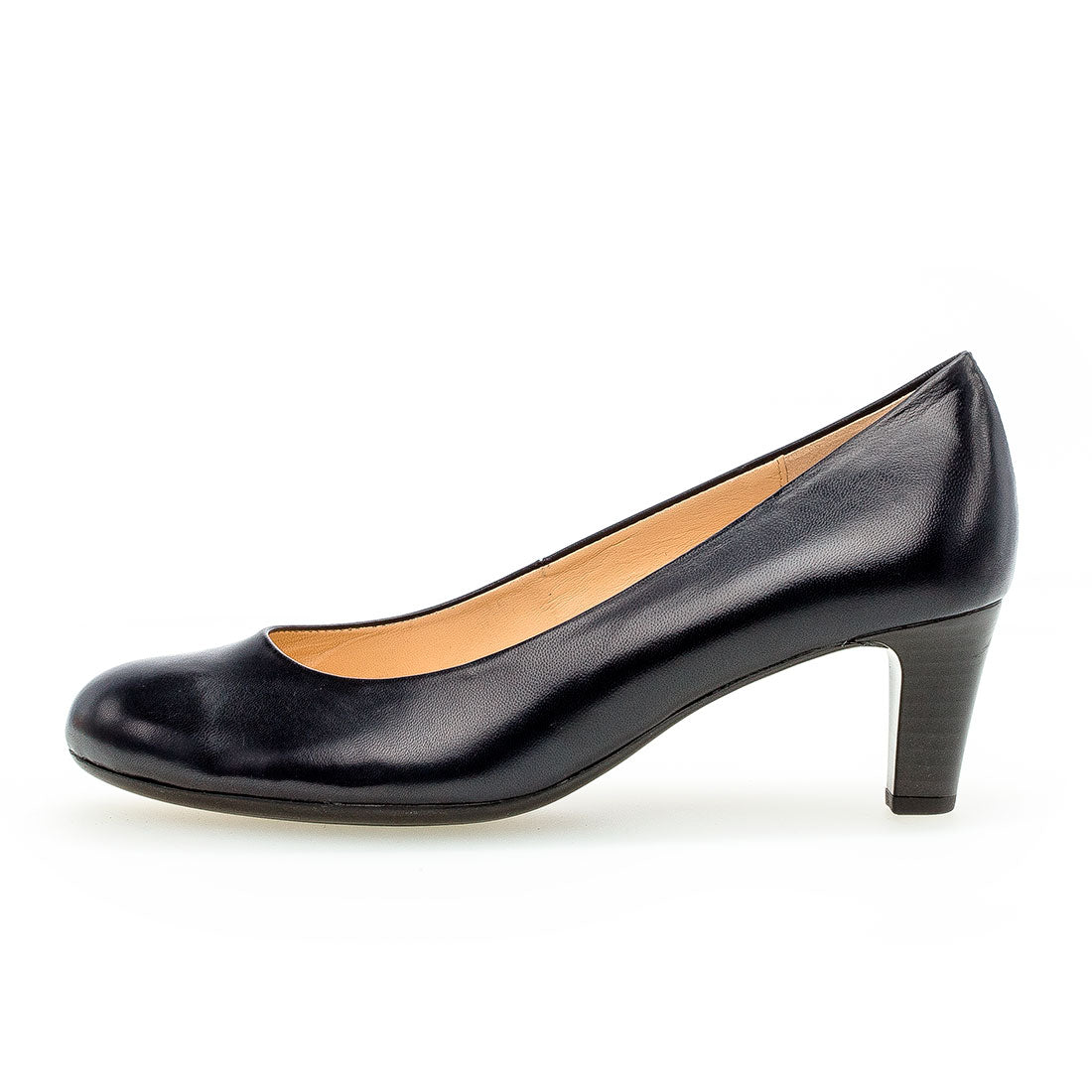 GABOR Dark blue classic pump with 5cm heel,