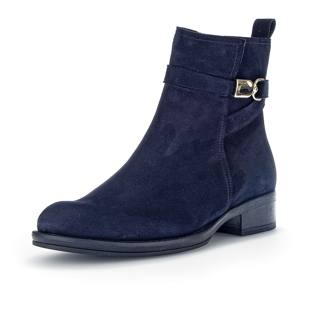 GABOR Atlantik suede with gold buckle,