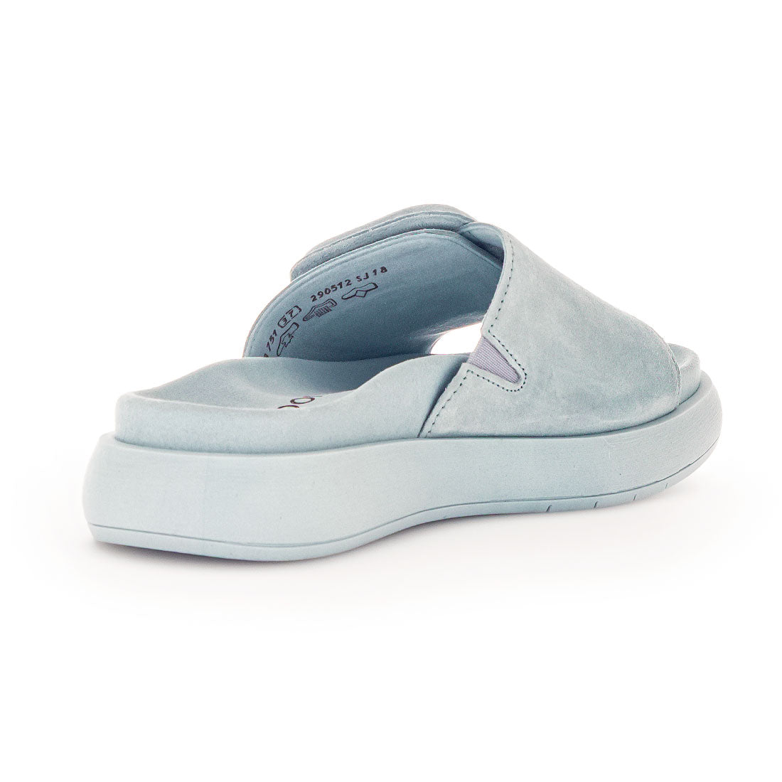 GABOR Light blue? suede sandal,