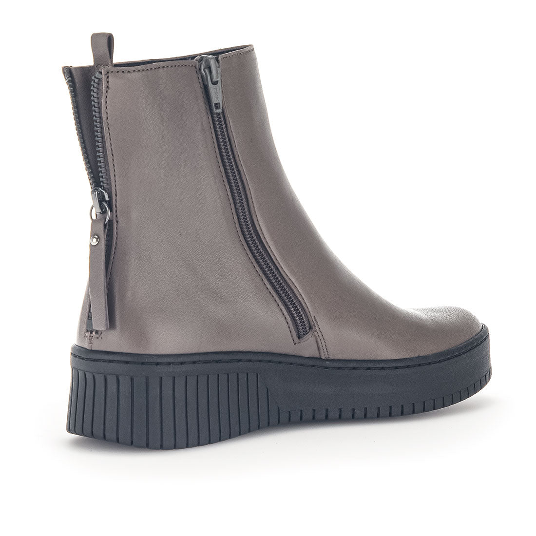 GABOR Grey(Taupe) leather boot,