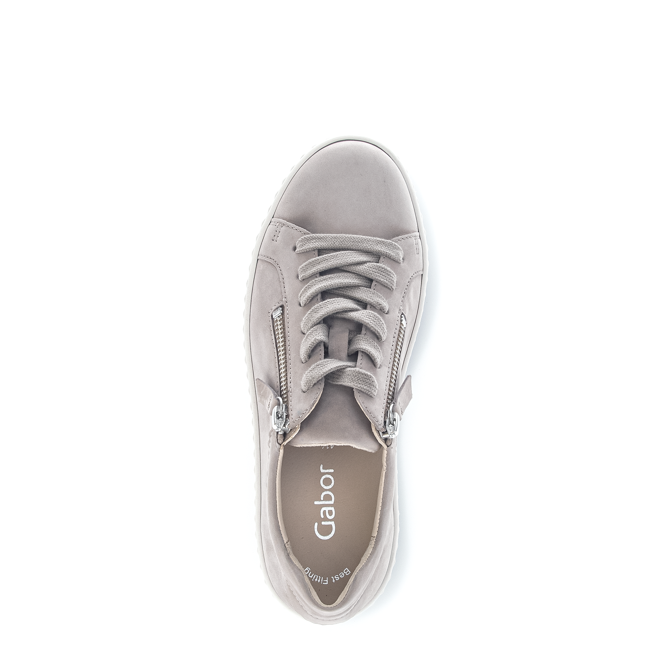 23.200 - DOUBLE-ZIP PLATFORM SNEAKER