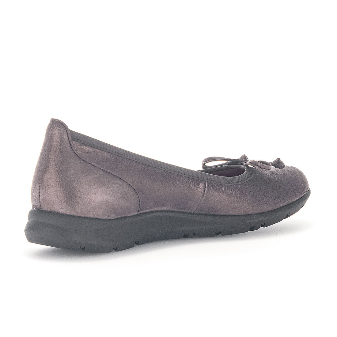 GABOR Brun metallic skind ballerina,