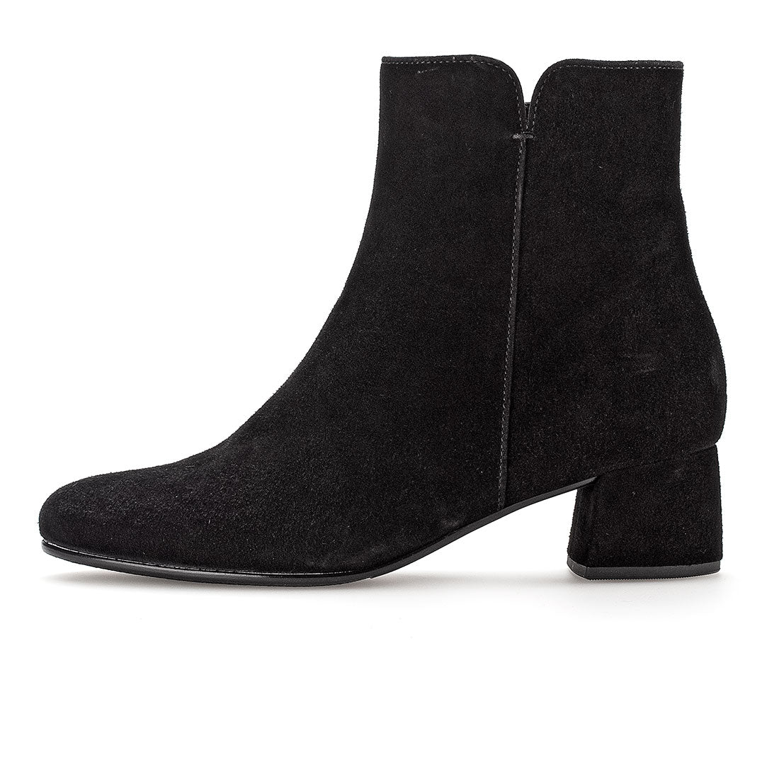 GABOR Black suede boot,