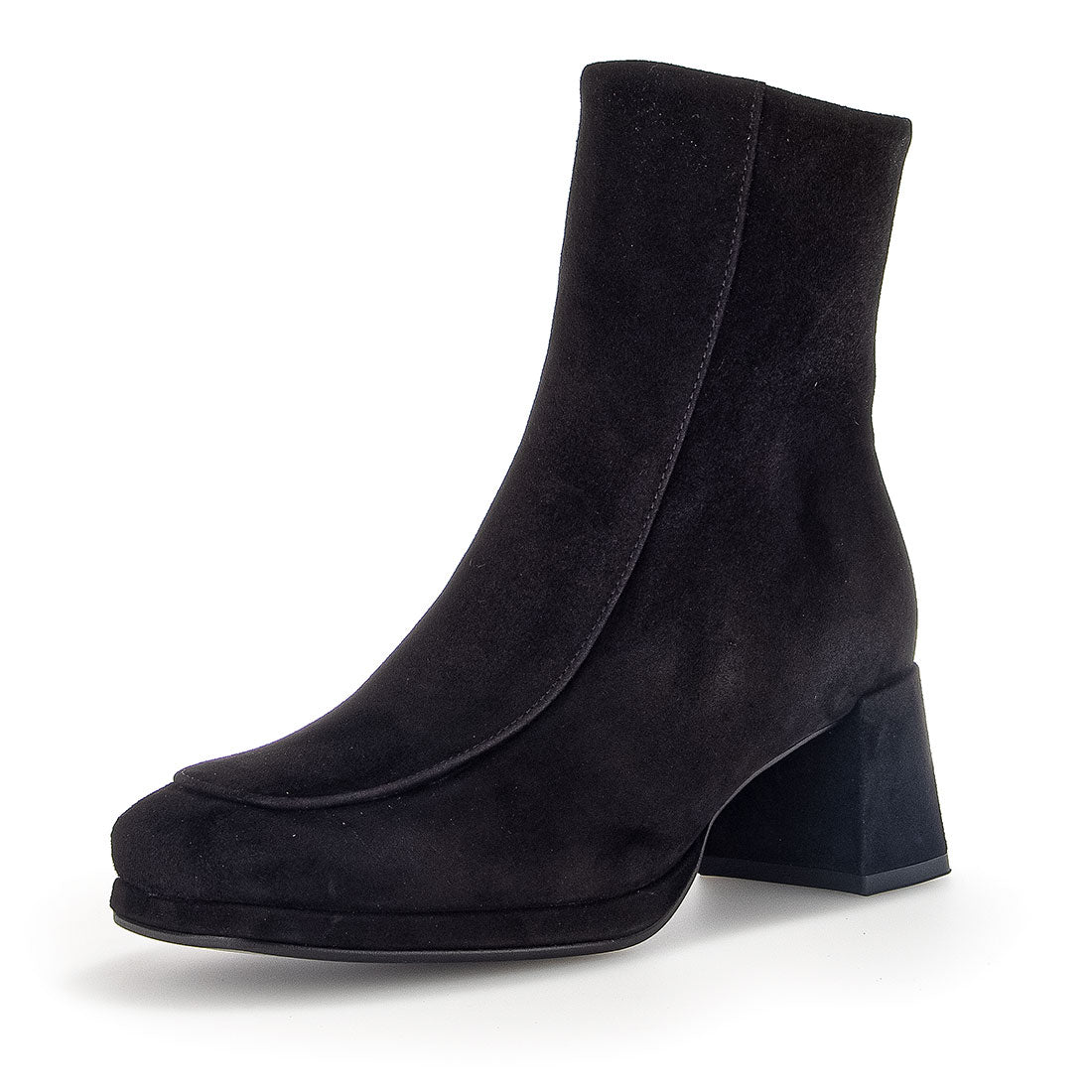 GABOR Black suede boot,