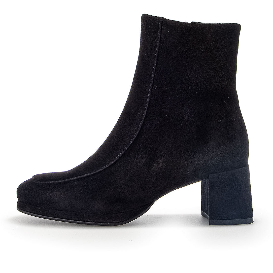 GABOR Black suede boot,