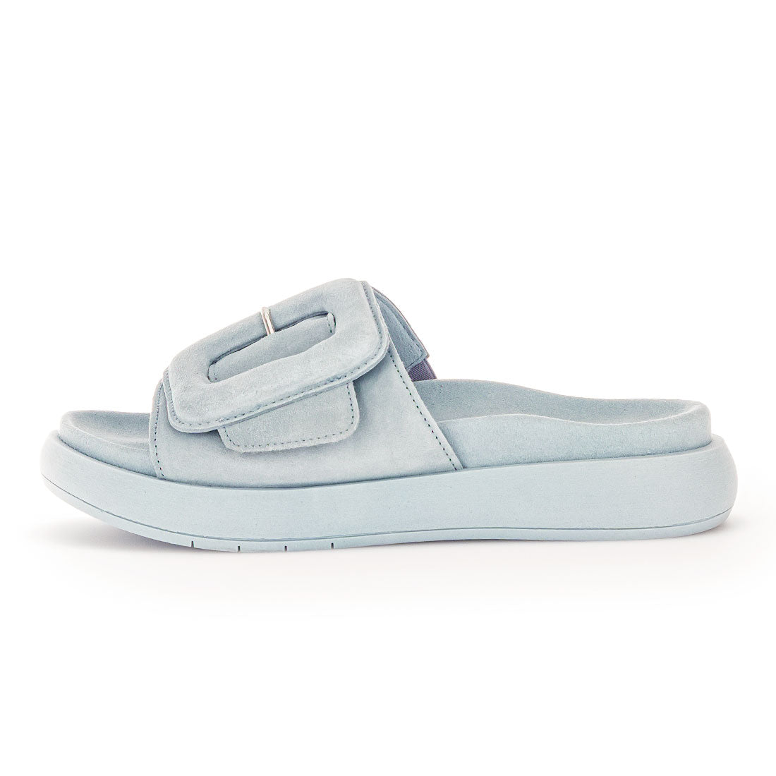 GABOR Light blue? suede sandal,