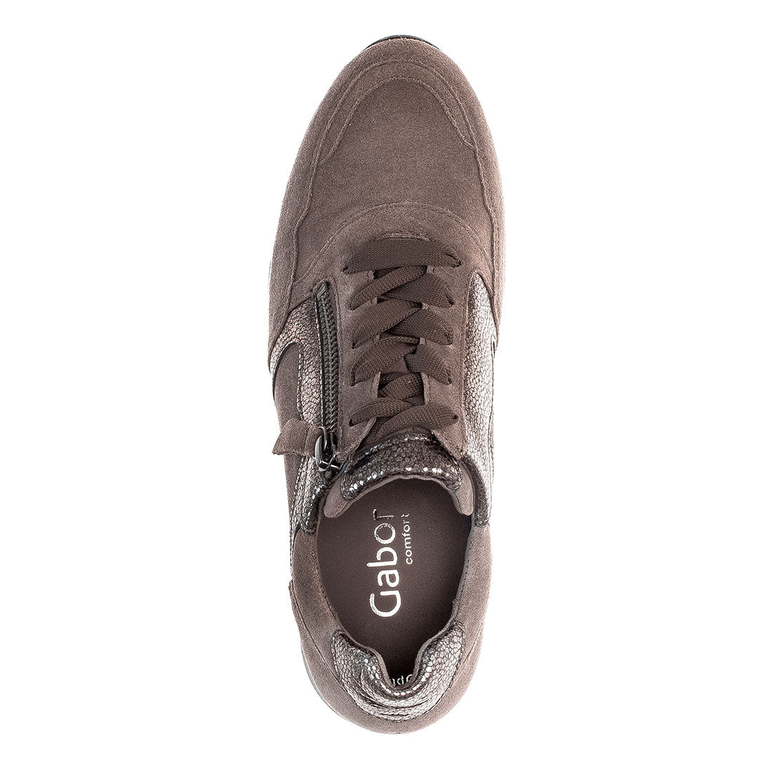 GABOR Mohair/bronze sneaker width H,