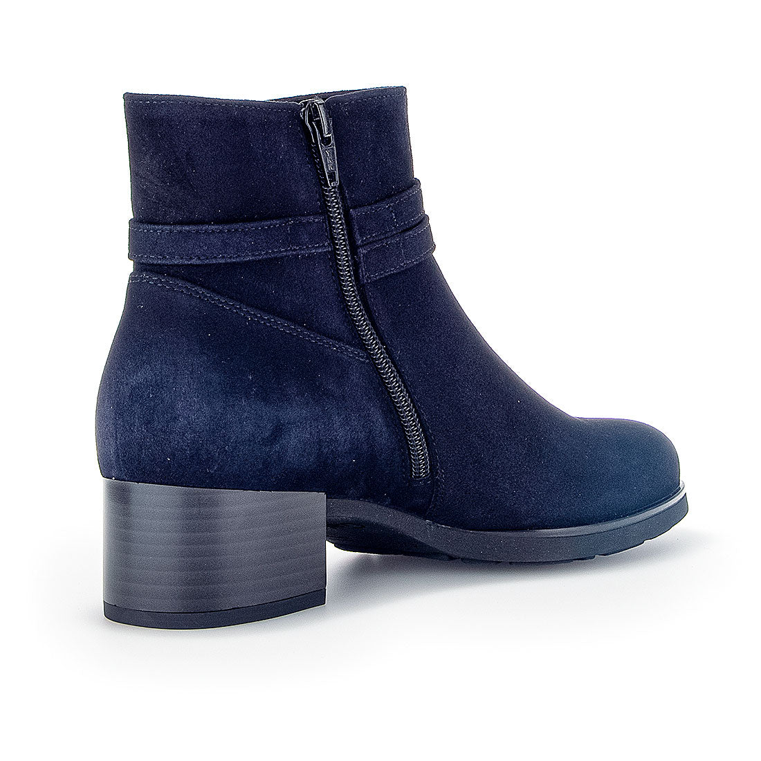 GABOR Atlantik blue suede boot,