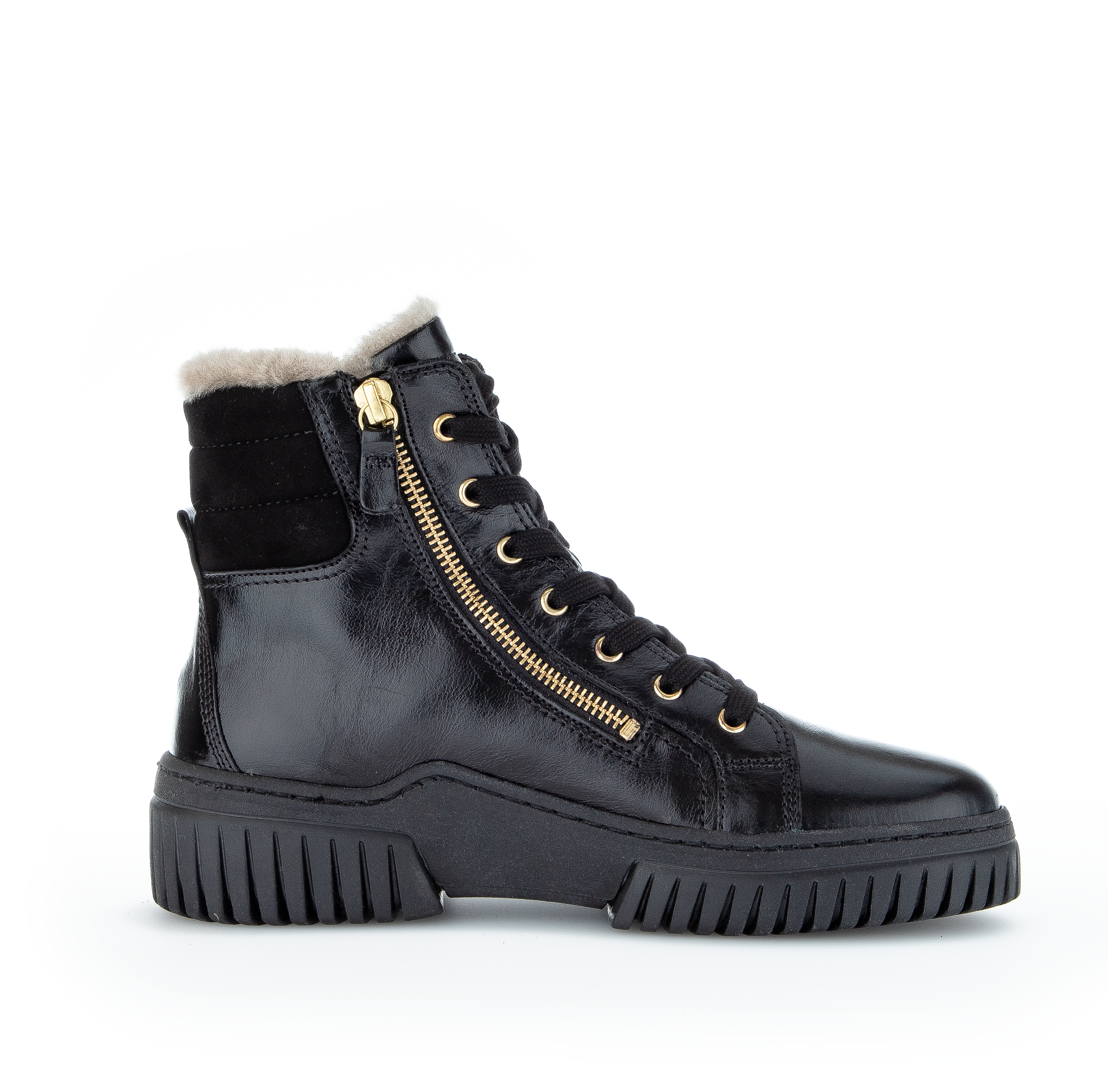93.761 - HIGH-TOP SNEAKER SHEARLING LINED