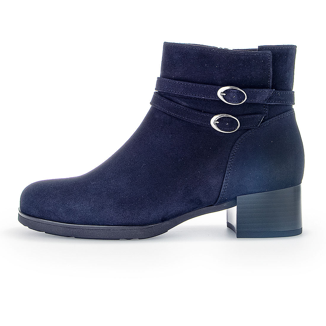 GABOR Atlantik blue suede boot,