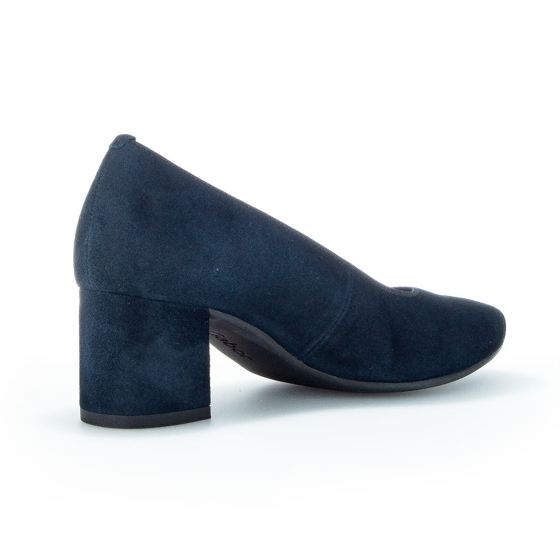 GABOR Blue suede pump,