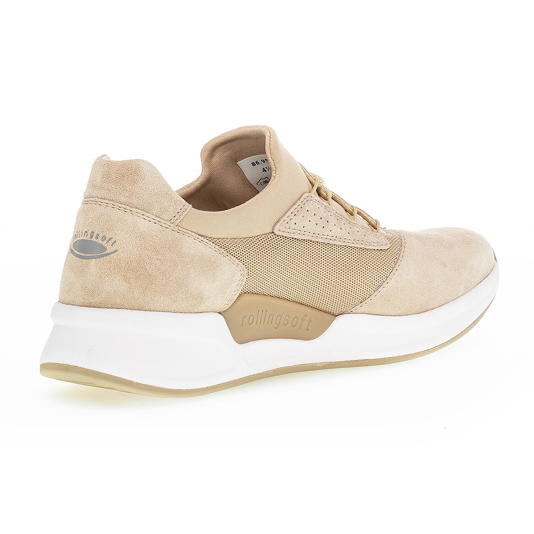 ROLLINGSOFT Oasi sand suede/textile sneaker,