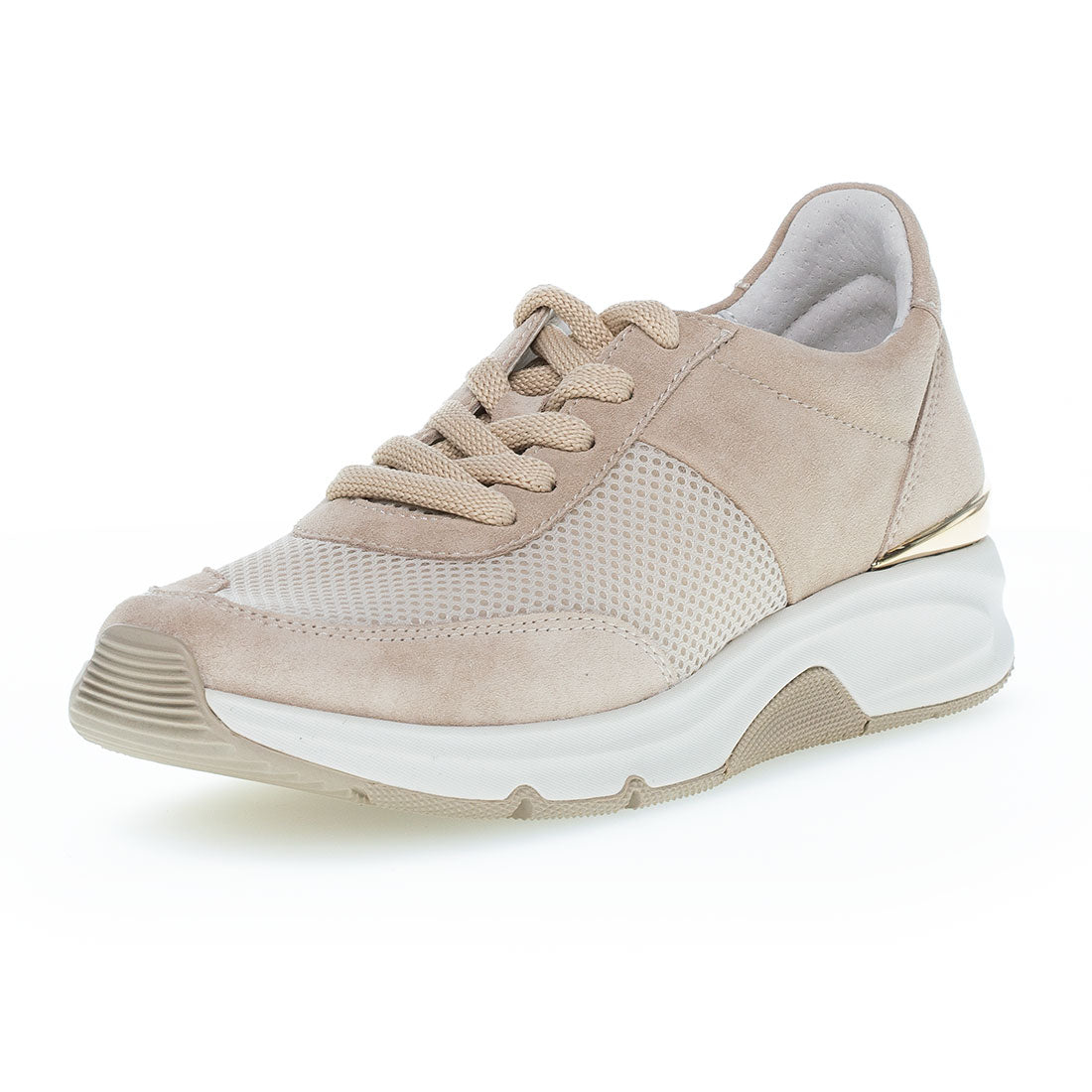 ROLLINGSOFT true suede/textile sneaker,