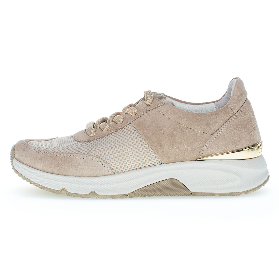 ROLLINGSOFT true suede/textile sneaker,