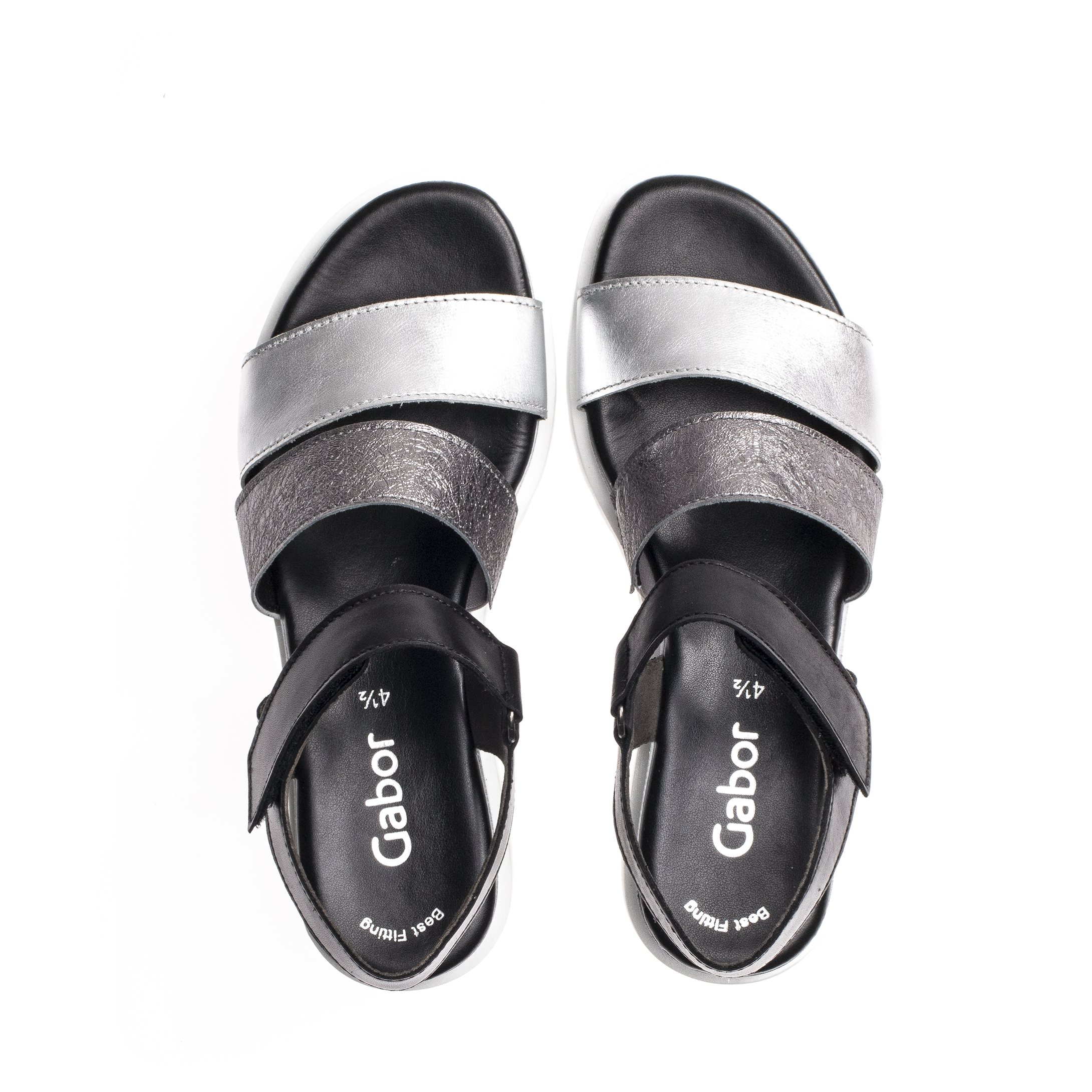 24.610 - THREE STRAP QUARTER STRAP SANDAL