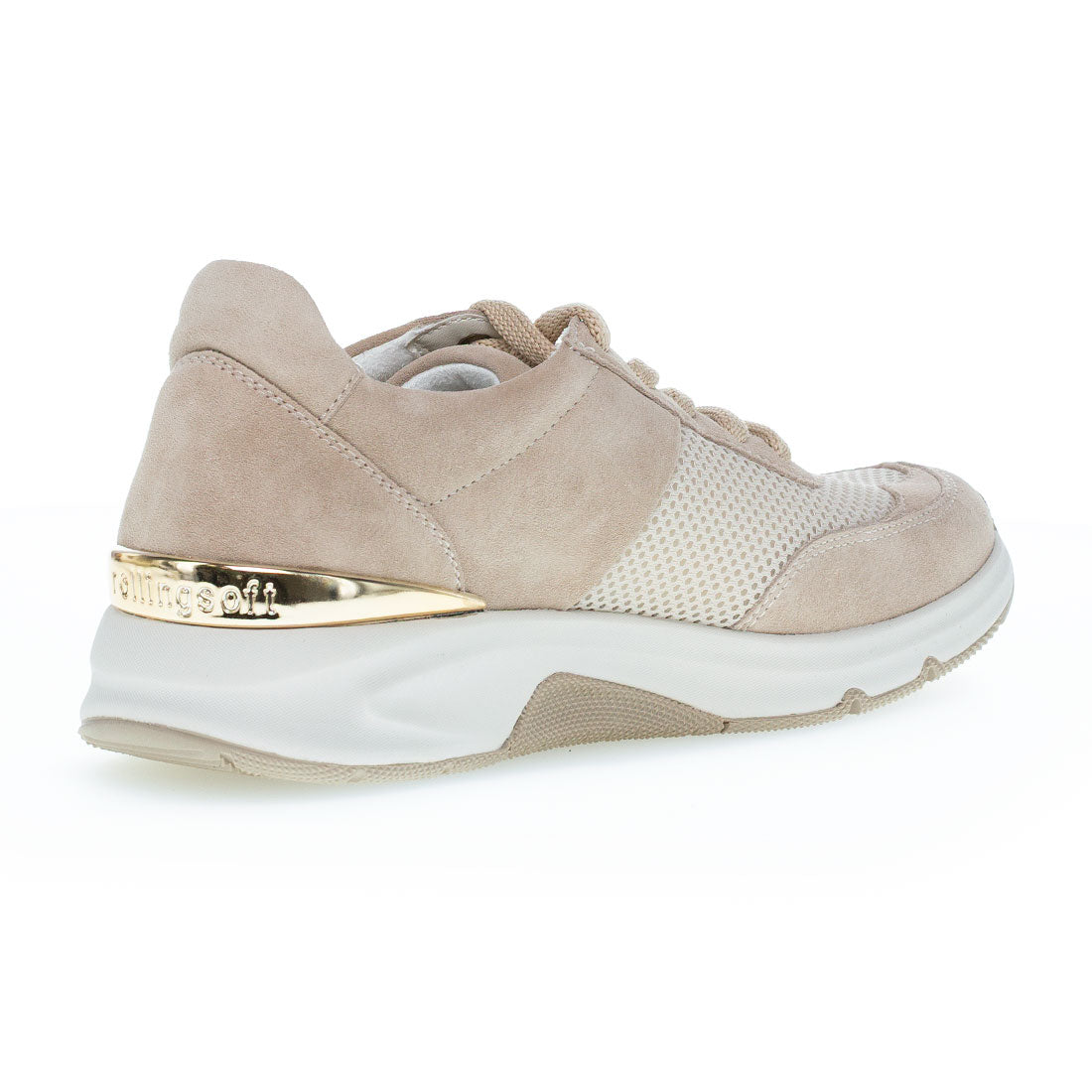 ROLLINGSOFT true suede/textile sneaker,