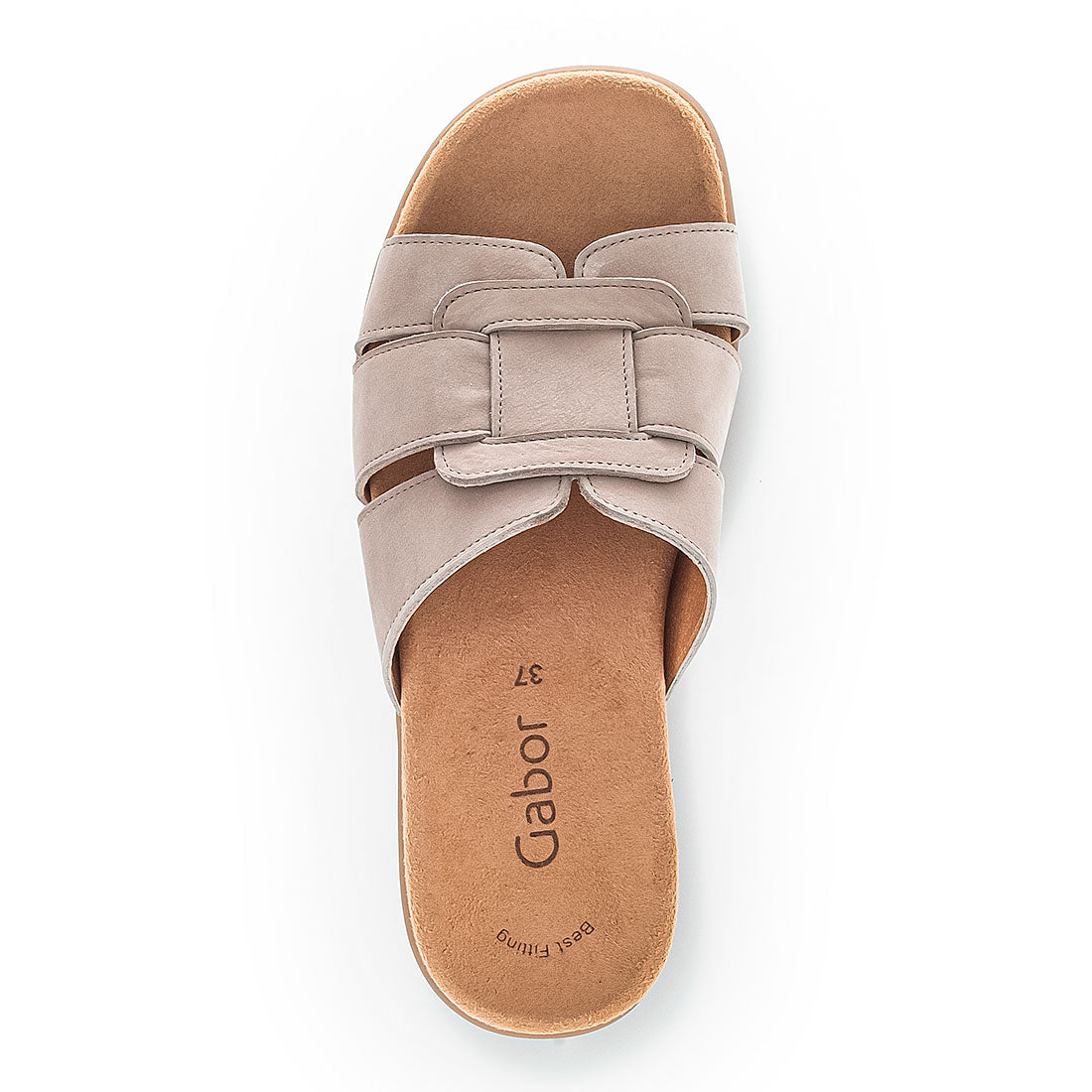 GABOR Beige nubuck sandal,
