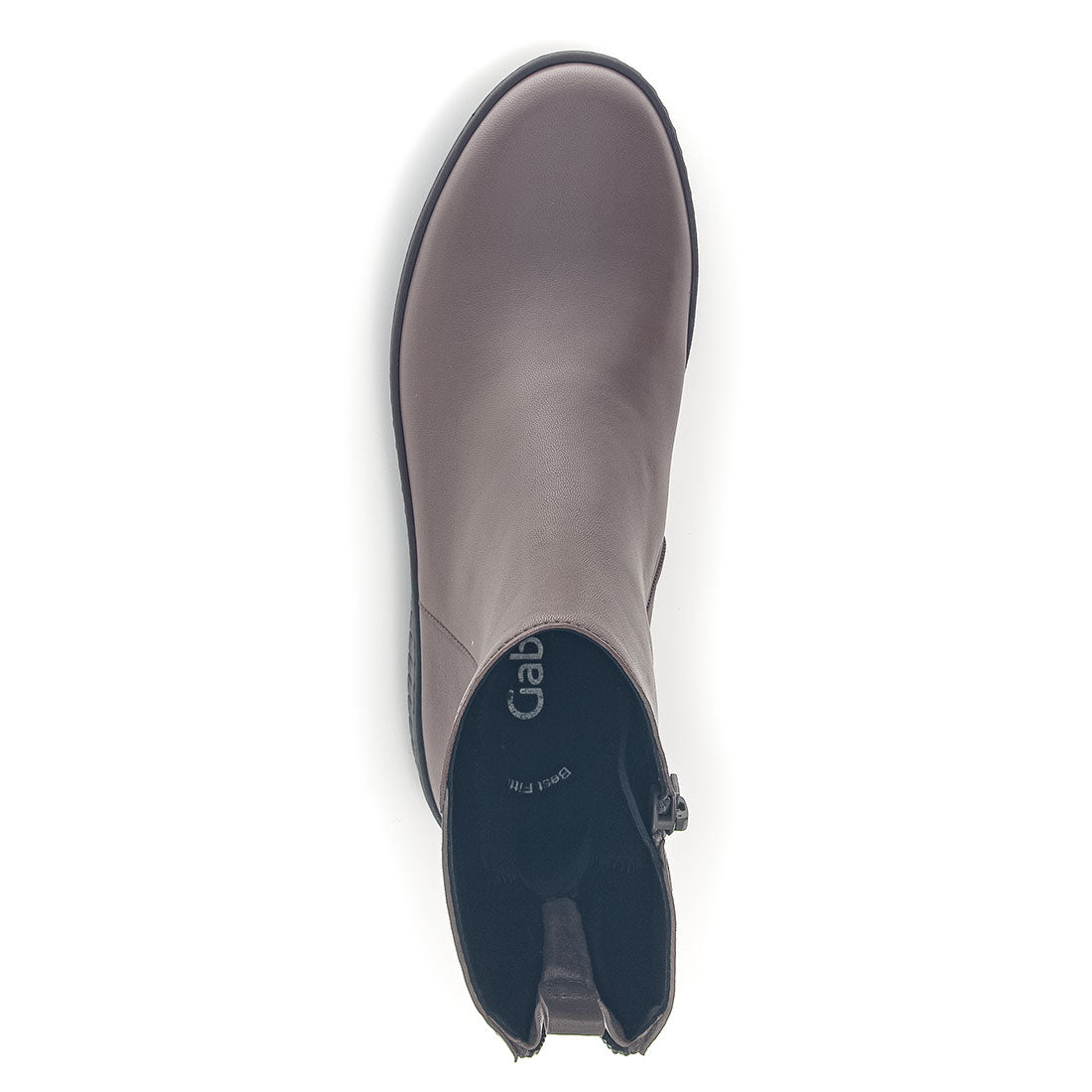 GABOR Grey(Taupe) leather boot,