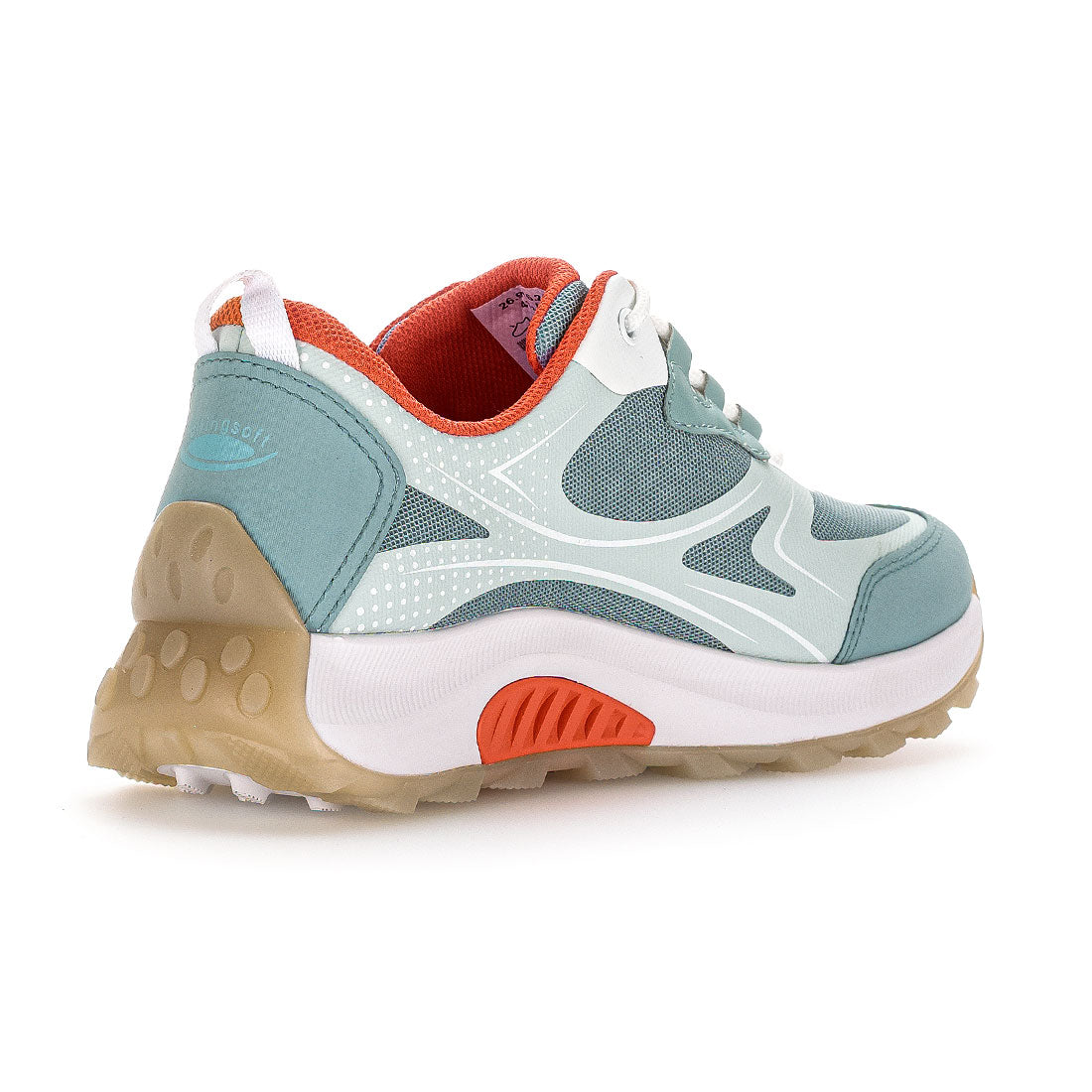 ROLLINGSOFT Blue combi textile sneaker (vegan),