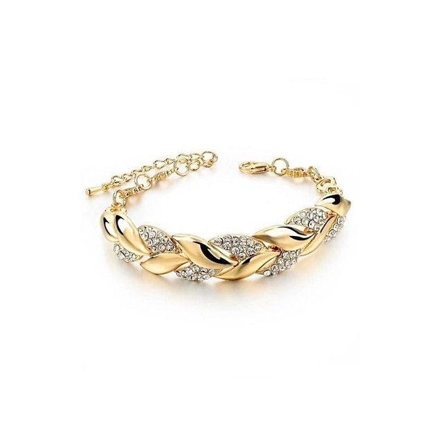 Ladies' fashionable alloy bracelet suitable for girlfriends, Valentine's Day mothers, jewelry gifts