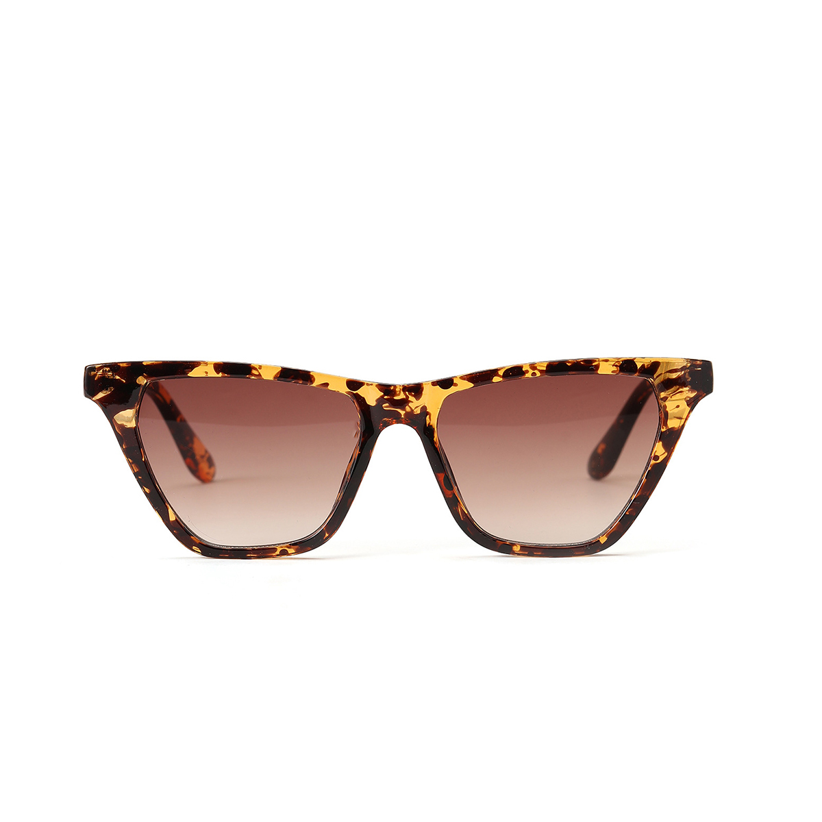 Colored Cat Eye Vintage Hawksbill Frame Glasses