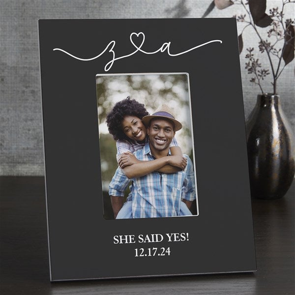 Drawn Together By Love Personalized Frame- 4×6 Vertical Tabletop