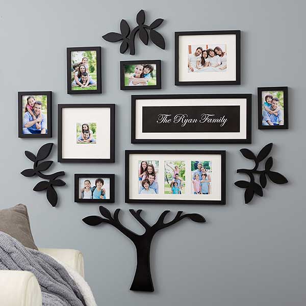 Wallverbs? Our Family Personalized Picture Frame Photo Tree