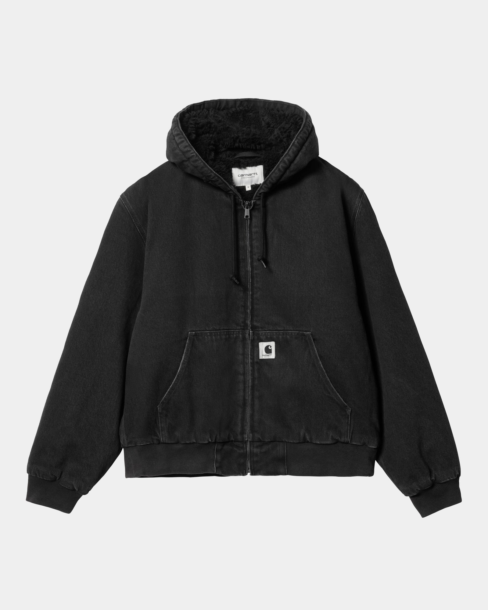 Women's OG Active Jacket (Winter) - Denim Black (stone washed)