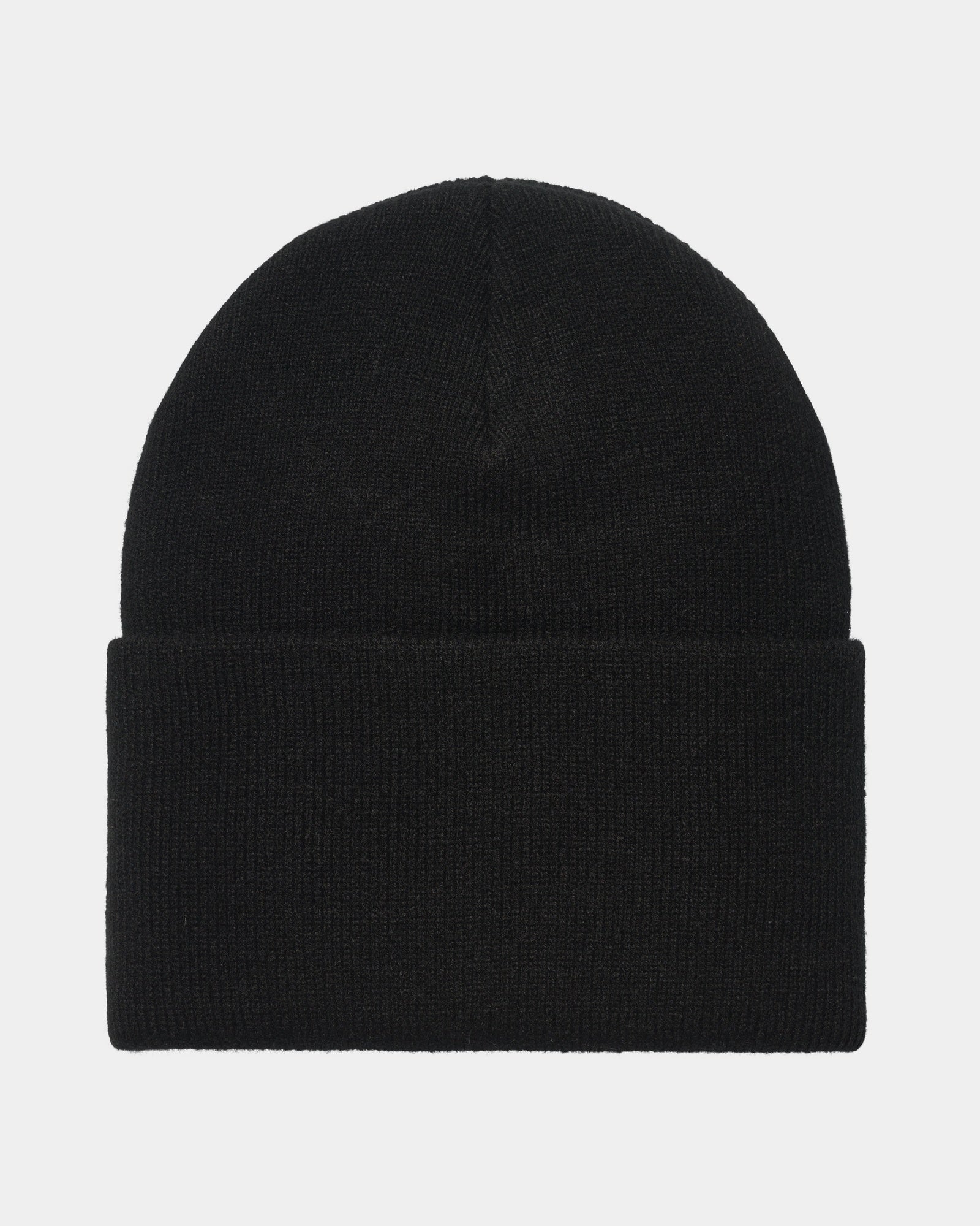 Acrylic Watch Hat Black